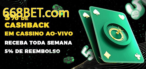 Promoções do cassino ao Vivo 668BET.com